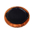 Chapa Petisco Redonda 20cm Suporte Madeira Panela Mineira