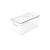 Organizador Clear Com Tampa 30x15x13Cm Natural OU