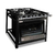 Fogão Industrial 4 Bocas com Forno Vidro 55L Cristalaço