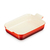 Travessa Retangular 32cm Heritage Vermelho Le Creuset