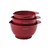 Conjunto 3 Tigelas KitchenAid Empire Red