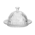 Queijeira de Cristal com Tampa Renaissance 20 cm Lyor