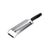 Ralador 1 Face Aço Inox 30 cm Cabo Preto Weck